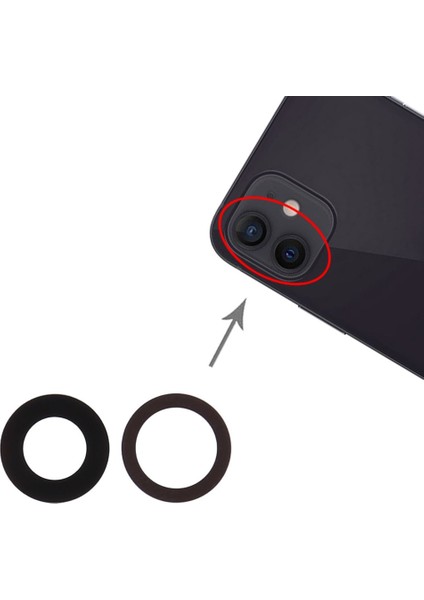 Iphone 12 Uyumlu Kamera Camı