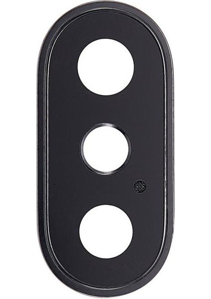 Iphone x Uyumlu Kamera Camı Full Siyah