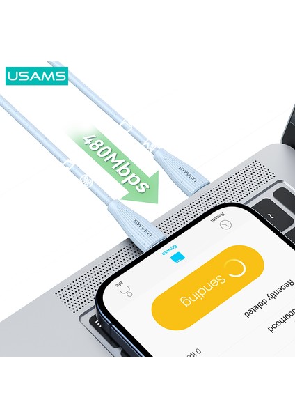 SJ717 Type-C To Lightning 30W Hızlı Şarj/veri Kablosu - 480MBPS - 1m modelleri