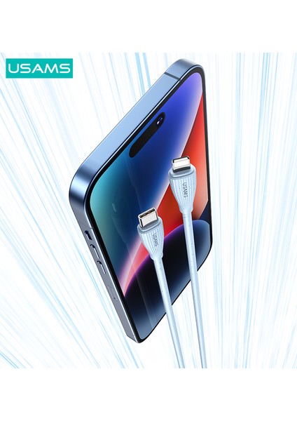 SJ717 Type-C To Lightning 30W Hızlı Şarj/veri Kablosu - 480MBPS - 1m indirimleri