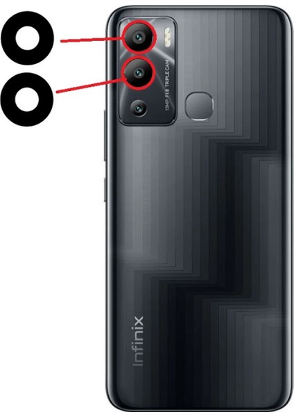 Infinix Hot 12I Kamera Camı
