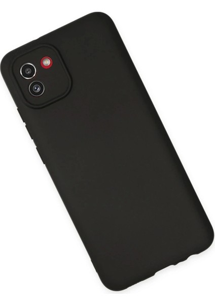 Samsung Galaxy A03 Kılıf First Silikon - Siyah modelleri