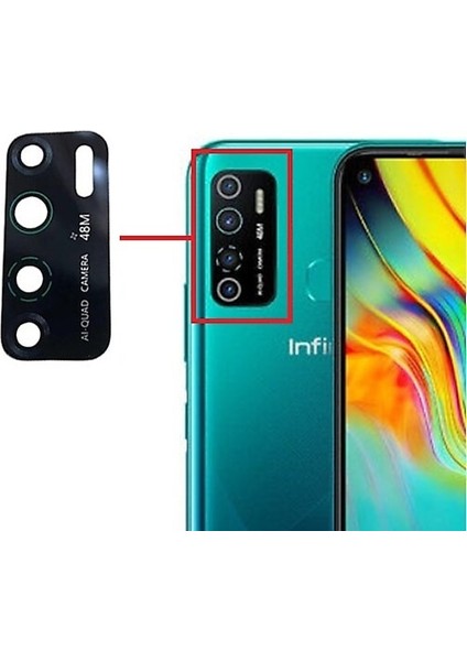 Infinix Hot 9 Pro Kamera Camı
