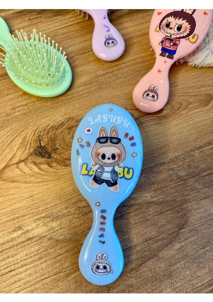 Labubu Bebek Model Çanta Boy Çocuklar Için Saç Fırçası Tarak modelleri