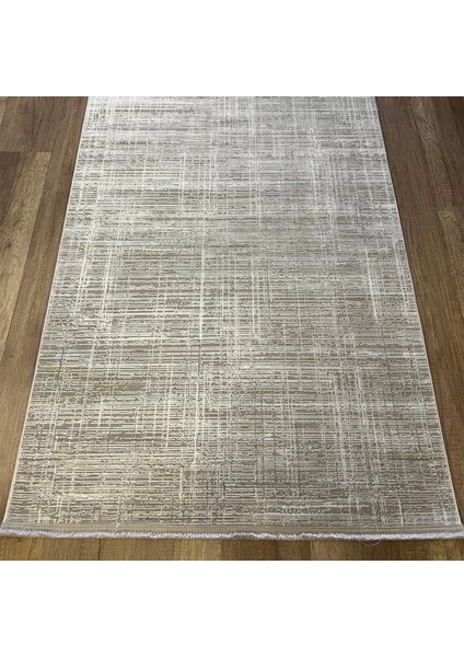 Zen 1086 Gri Mikrofiber Antibakteriyel Modern Halı
