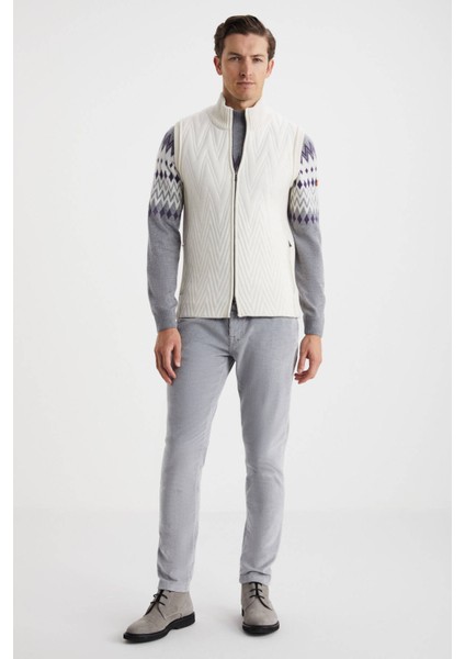 Ekru Activewear Merino Yün Ekru Yelek fiyatları