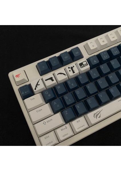 Cs Temalı Siyah-Beyaz 5’li Oyuncu Keycap Seti – Cherry Mx Uyumlu (1-5) Tuş – Fps Stil Tasarım fiyatları