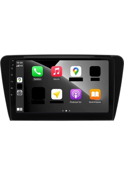 Skoda Octavia 2k Görüntü Kalitesi Android 15 Multimedya Sistemi 8+256 Myway (2013-2020) modelleri