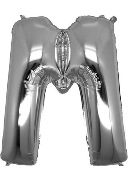 Gümüş Renkli Folyo Balon 1 Metre, Çok Renkli, Rüya Gibi Süsleme Malzemesi indirimleri