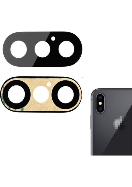 Iphone Xs Max Uyumlu Kamera Camı