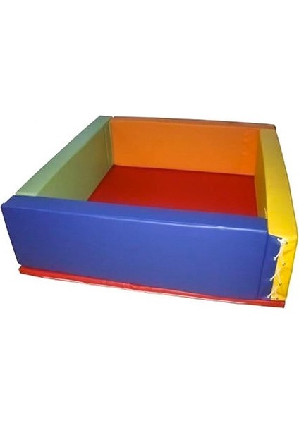 Çocuklar Için Renkli Sünger Top Havuzu 150X150CM, Eğlenceli ve Güvenli Oyun Alanı