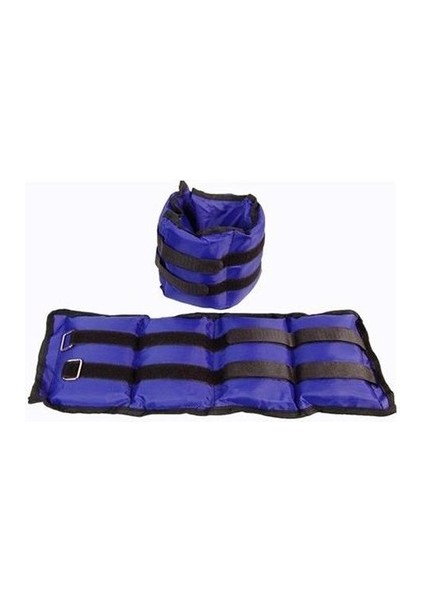 2.5 kg x 2 Adet El Ayak Ağırlığı Seti Kum Torbası Kas Bilek Ağırlık 1 Çift