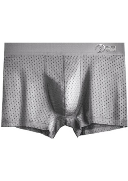 Dikişsiz Buz Ipek Ter Uzaklaştıran Spor Sürdürülebilir Özel Erkek Iç Giyim 4 Parça 1001 Boxer