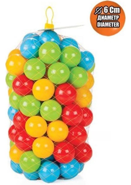 Mavi 114 cm Kristal Havuz, 100 Top, Pompa ile Eğlence ve Serinlik Sağlar