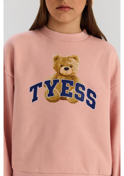 Bg Store Kız Bebek Pudra Sweatshirt modelleri