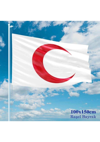 Kızılay Bayrağı Flama Bayrak 100 x 150 cm