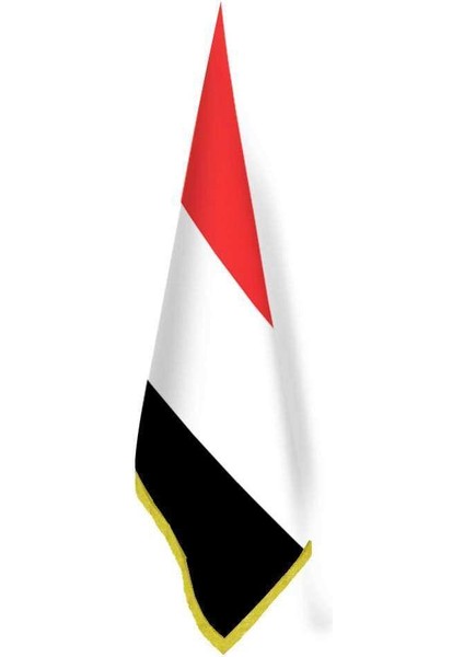 Yemen Bayrağı -Ofis-Makam-Toplantı Odaları - Saçaklı Makam Bayrağı