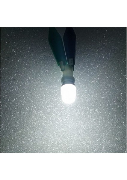 ( 2 x Adet ) 1 Takım T10 LED Dipsiz Ampul 12V Saf Beyaz Metal Alumınum Yalıtım Taban 6000K modelleri