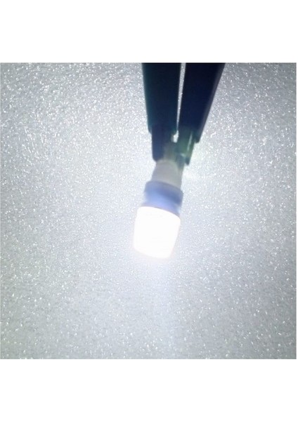 ( 2 x Adet ) 1 Takım T10 LED Dipsiz Ampul 12V Saf Beyaz Metal Alumınum Yalıtım Taban 6000K indirimleri