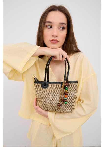 Renkli Hasır Omuz Çantası, Şık ve Hafif, Günlük Kullanım Için Mükemmel Seçim fiyatları
