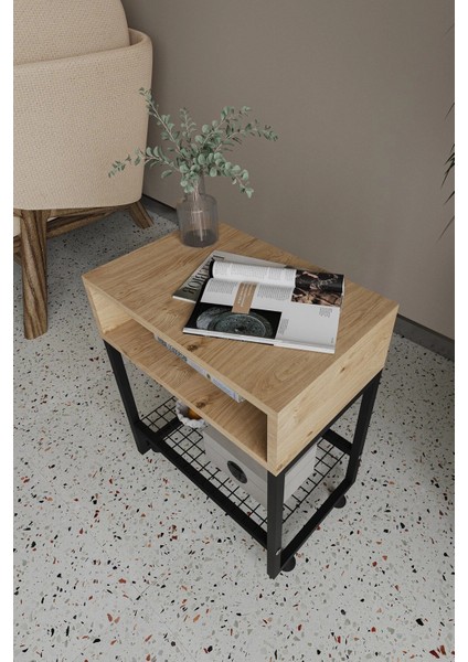 Armoni Metal Komodin Yatak Yanı Sehpa indirimleri