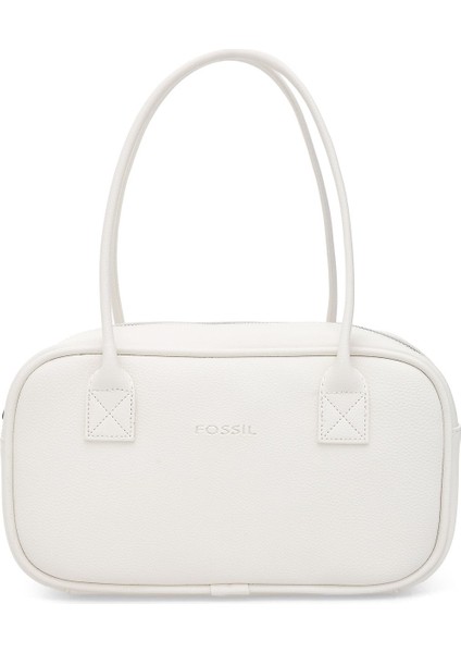 Beyaz Kadın El ve Omuz Çantası, Şık ve Kullanışlı Tasarım, Hafif ve Dayanıklı.