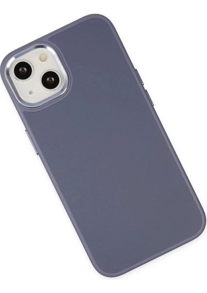 iPhone 14 Plus Kılıf Asya Deri Silikon - Mor modelleri