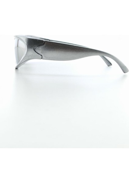 Crayz Güneş Gözlüğü Gri Çerçeve Parlak Cam Uv 400 Korumalı Ce Sertifikalı Güneş Gözlüğü