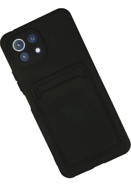 Xiaomi Mi 11 Lite Kılıf Kelvin Kartvizitli Silikon - Siyah fiyatları