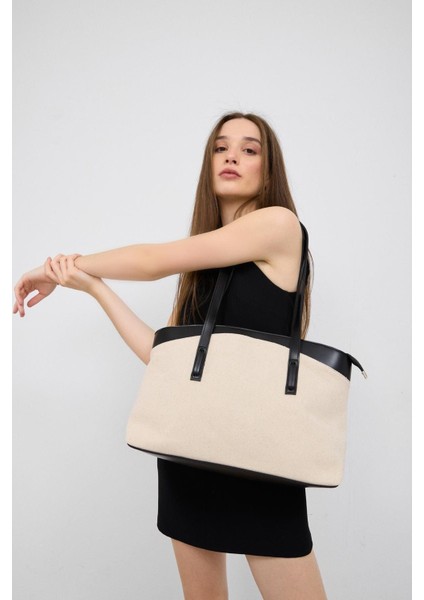 Şık Kanvas Tote Çanta, Çok Renkli ve Hafif, Günlük Kullanım Için Ideal fiyatları