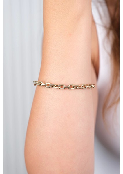 14 Ayar Altın Zincir Bileklik 962 indirimleri