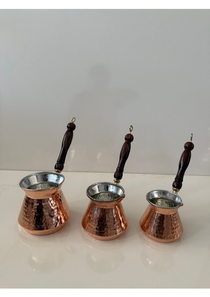 Bakır Cezve Seti 4-5-6 Fincan fiyatları