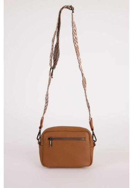 Kadın Suni Deri Omuz Çantası, Şık ve Kullanışlı, Kahverengi, B9329AXNS indirimleri