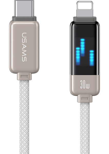 SJ743 30W Usb-Linghtning(Iphone) Şarj/veri Kablosu - 1.2m, 480MBPS, Hızlı Şarj
