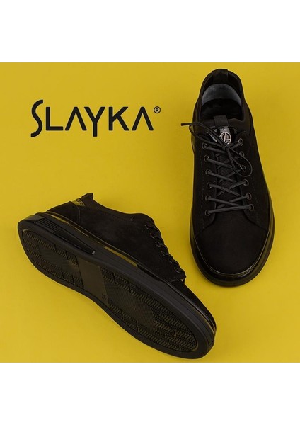 Siyah Flex Hakiki Nubuk Deri Erkek Casual Ayakkabı indirimleri