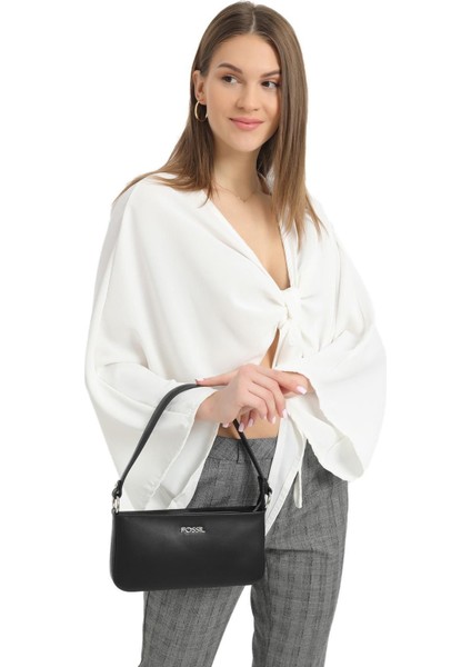 Kadın Omuz Çanta Siyah Şık ve Hafif Tasarım