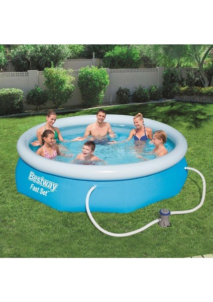 Renkli Büyük Şişme Aile Havuzu, Geniş ve Eğlenceli Yaz Aktiviteleri Için Ideal