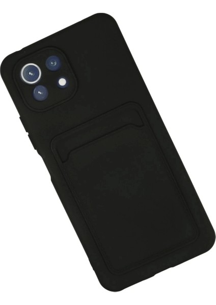 Xiaomi Mi 11 Kılıf Kelvin Kartvizitli Silikon - Siyah fiyatları