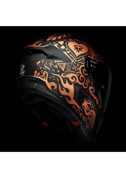 Atlas 4.0 At4-Elc-W-S El Cobre Kask Xs 54/55 Cm. Profesyonel Motor Kaskı indirimleri