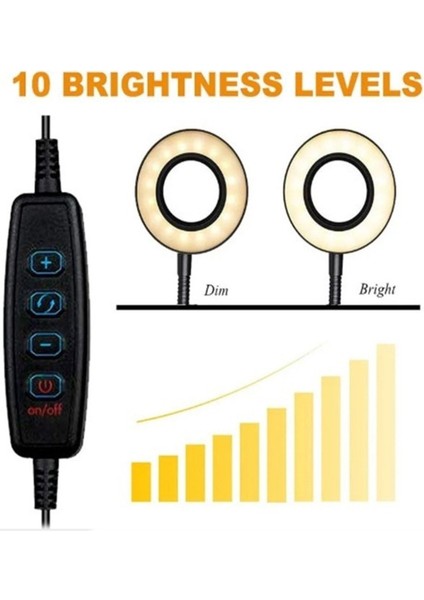 Çok Fonksiyonlu Akrobat Masa Lambası, Şiddet Ayarlı ve 3 Renk Seçeneği modelleri