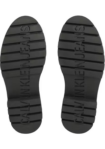 Kadın Traktör Tabanlı Neopren Kumaşlı Yağmur Çizmesi - Siyah indirimleri