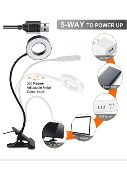 Çok Fonksiyonlu Akrobat Masa Lambası, Şiddet Ayarlı ve 3 Renk Seçeneği indirimleri