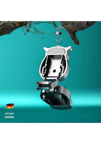 Baykuş Kolye Dekoratif Anahtarlık Mini Flip Tırnak Makası (Yurt Dışından) fiyatları