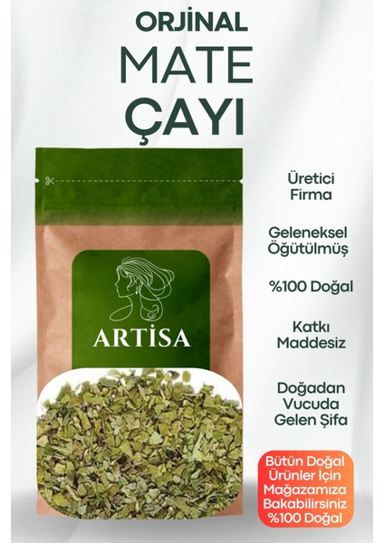 Doğal Mate Çayı 200 gr ( Taze Mahsül, Katkısız, Ekonomik )
