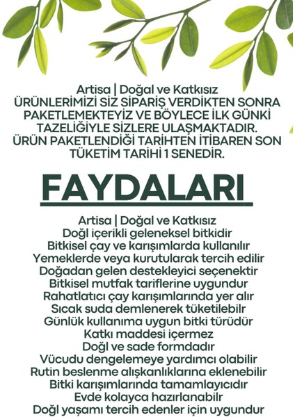 Doğal Isırgan Otu 500 gr ( Taze Mahsul, Katkısız, Ekonomik ) fiyatları