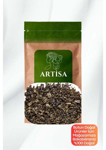 Doğal Yeşil Çay 300 gr Yeni Mahsül Doğal Kurutulmuş Ferahlatıcı İçerik