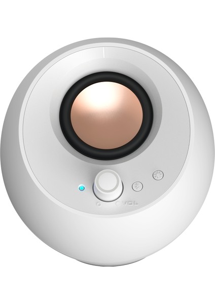 Creatıve Pebble Pro 2.0 Usb-C Pc Hoparlörü, Bluetooth 5.3 ve Ayarlanabilir Rgb Aydınlatma, USB Ses ve Kulaklık/mikrofon Bağlantısı - Beyaz ) 60 W fırsatları