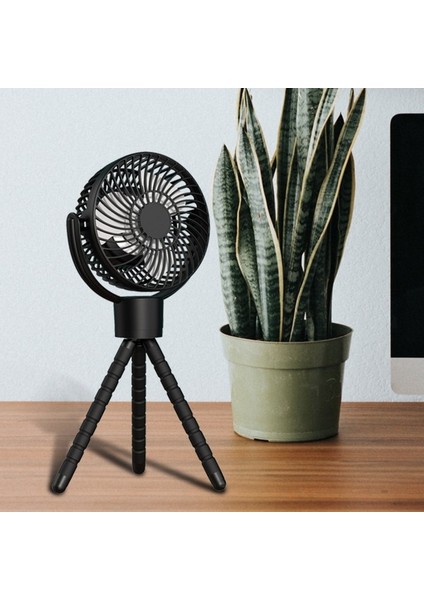 120° Dönebilen Şarj Edilebilir Geçici Takılabilir El Fanı Gece Işığı ile (Yurt Dışından) fırsatları