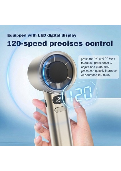 El Fanı USB Şarj Edilebilir 120 Hız Ayarı (Yurt Dışından) modelleri