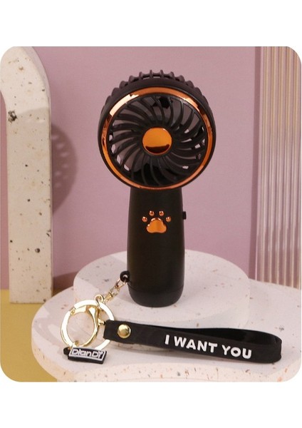 Anahtarlık Asma Taşınabilir Fan USB Ev Lady ve Student's Mini Fan Için Şarj Edilebilir El Taşınır Hayranları (Yurt Dışından) fiyatları